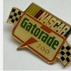 NASCAR Gatorade 200 Race Car Racing Lapel Hat Pin Pinback